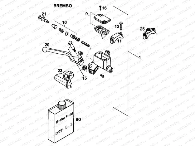 FRONT BRAKE CONTROL