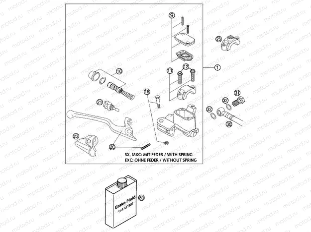 FRONT BRAKE CONTROL