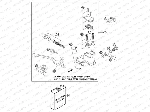 FRONT BRAKE CONTROL