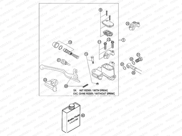 FRONT BRAKE CONTROL