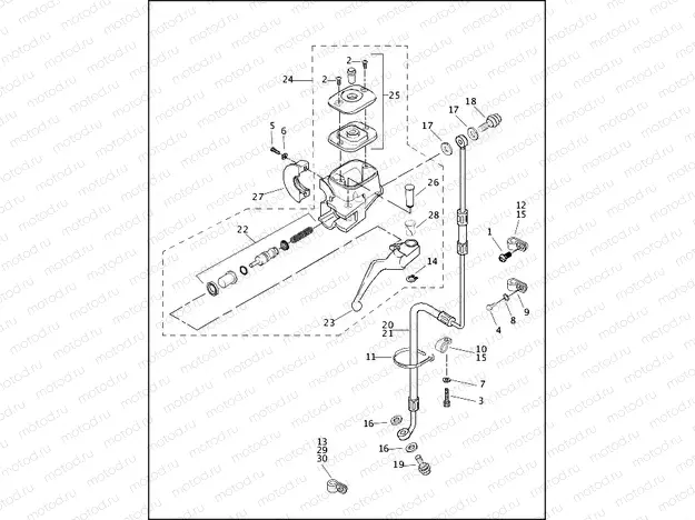 FRONT BRAKE CONTROL