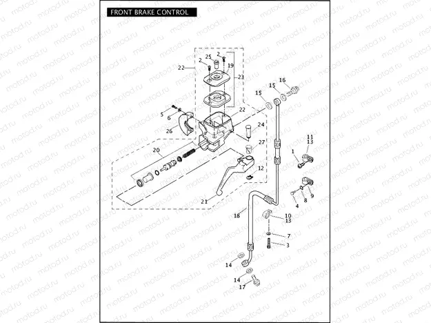 FRONT BRAKE CONTROL