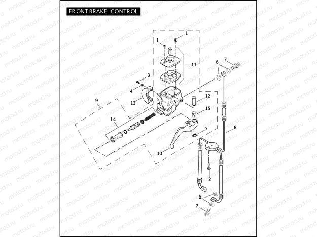 FRONT BRAKE CONTROL
