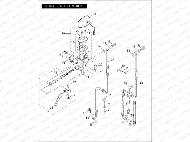 FRONT BRAKE CONTROL
