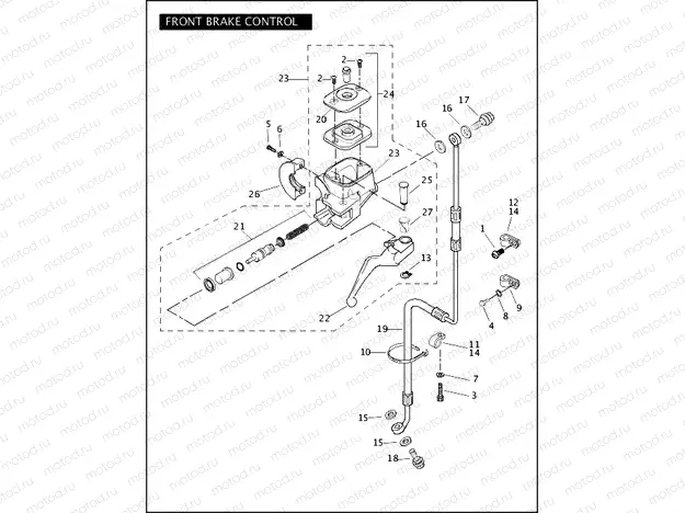 FRONT BRAKE CONTROL