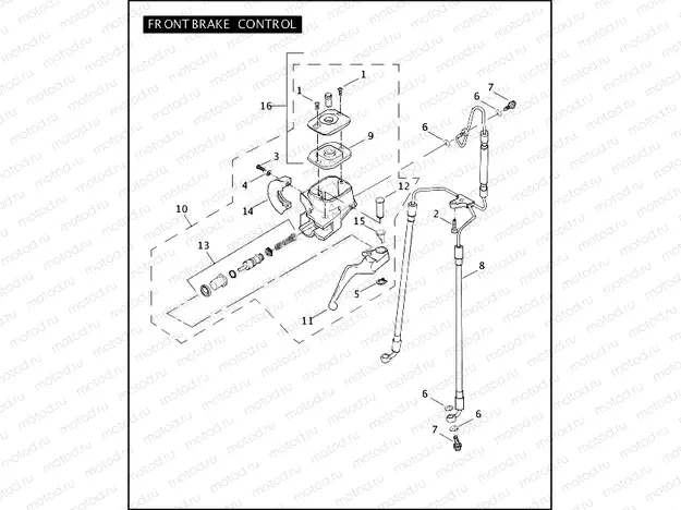 FRONT BRAKE CONTROL