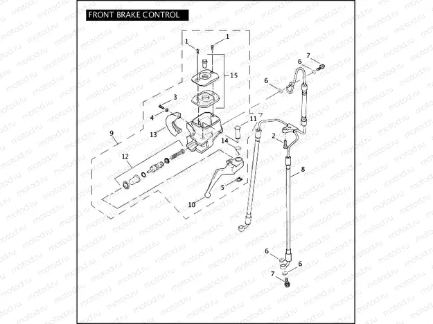 FRONT BRAKE CONTROL