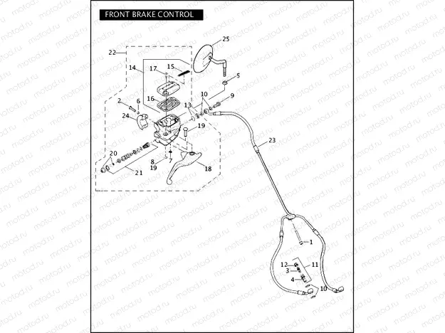 FRONT BRAKE CONTROL