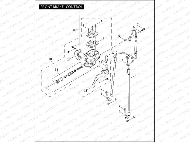 FRONT BRAKE CONTROL