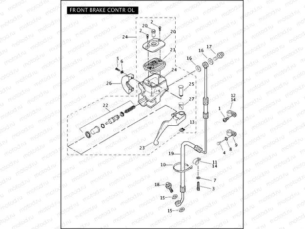 FRONT BRAKE CONTROL