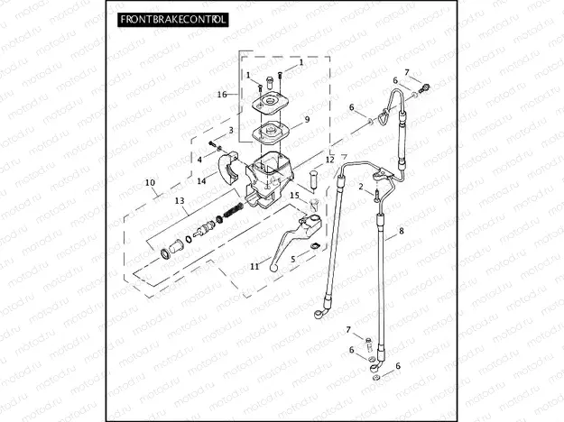 FRONT BRAKE CONTROL