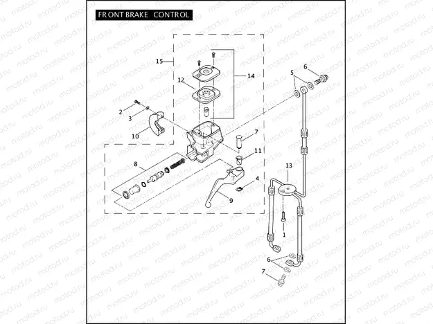 FRONT BRAKE CONTROL