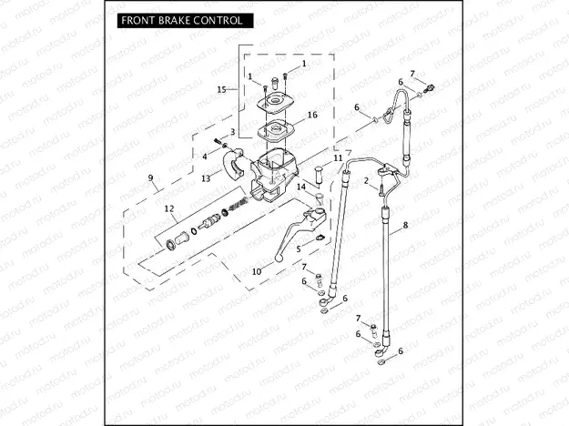 FRONT BRAKE CONTROL