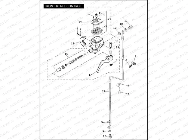 FRONT BRAKE CONTROL