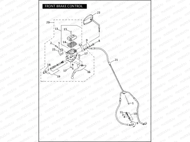 FRONT BRAKE CONTROL