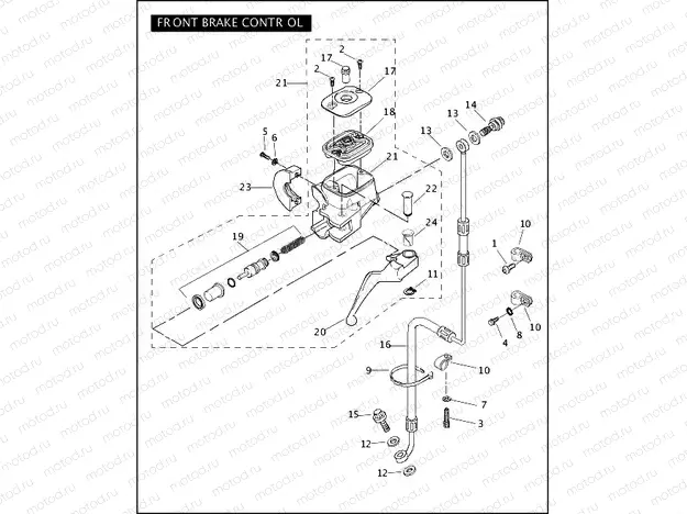 FRONT BRAKE CONTROL