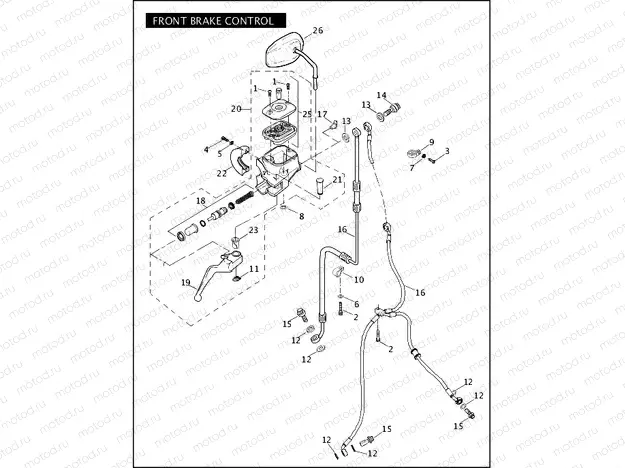 FRONT BRAKE CONTROL