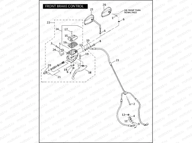 FRONT BRAKE CONTROL