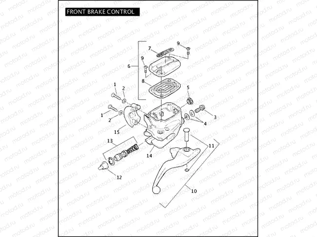 FRONT BRAKE CONTROL