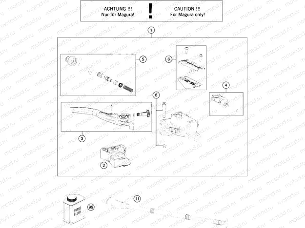 FRONT BRAKE CONTROL|Frame|13