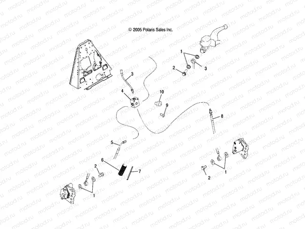 FRONT BRAKE LINES - A05MH59AK/AN (4999200059920005B04) | FRONT BRAKE LINES - A05MH59AK/AN (4999200059920005B04)