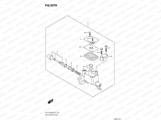 FRONT BRAKE MASTER CYLINDER