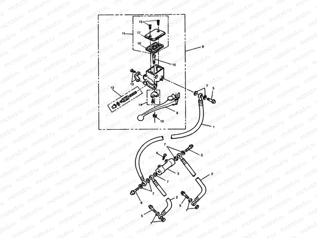 Front Brake Master Cylinder
