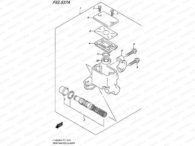 FRONT BRAKE MASTER CYLINDER