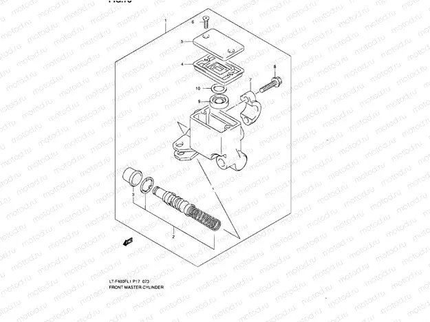 FRONT BRAKE MASTER CYLINDER