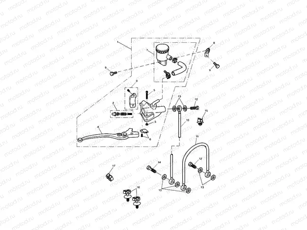Front Brake Master Cylinder