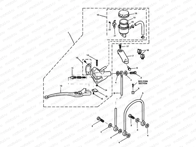 Front Brake Master Cylinder