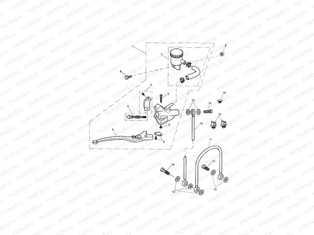Front Brake Master Cylinder