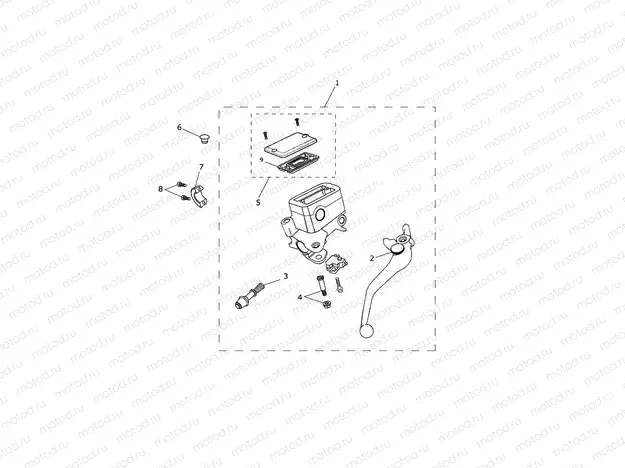 Front Brake Master Cylinder