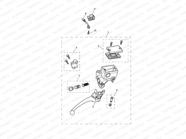 Front Brake Master Cylinder