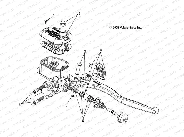 FRONT BRAKE MASTER CYLINDER - A03GJ50AA/AB (4999201849920184B11) | FRONT BRAKE MASTER CYLINDER - A03GJ50AA/AB (4999201849920184B11)