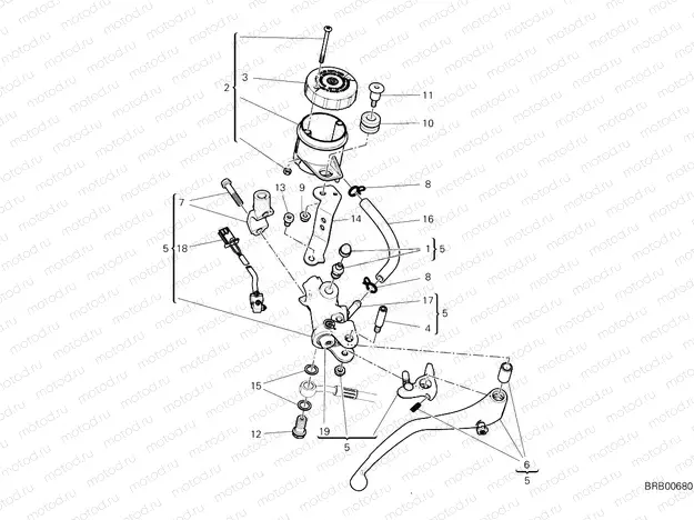 Front Brake Pump