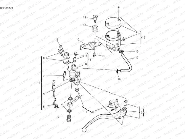 Front Brake Pump
