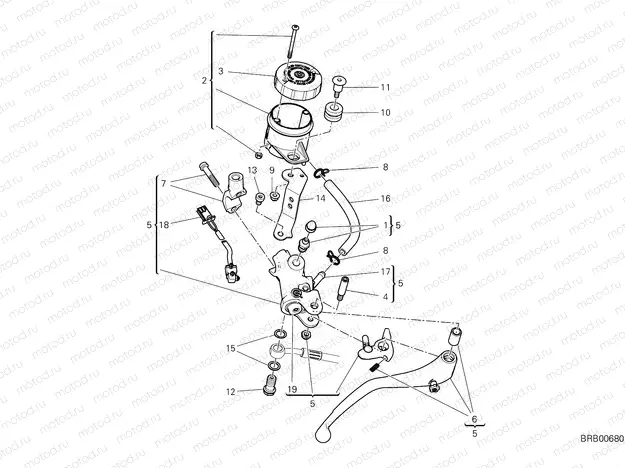 FRONT BRAKE PUMP