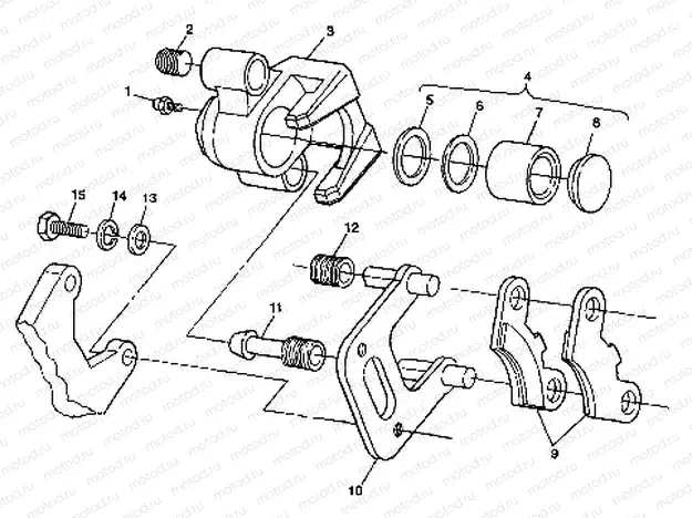 FRONT BRAKE - S98CH50E(B) (4950135013b009) | FRONT BRAKE - S98CH50E(B) (4950135013b009)