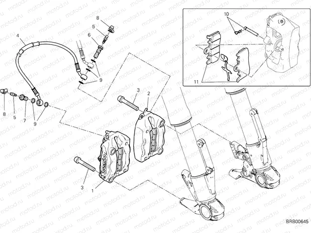 FRONT BRAKE SYSTEM