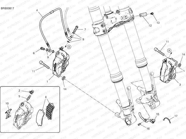FRONT BRAKE SYSTEM
