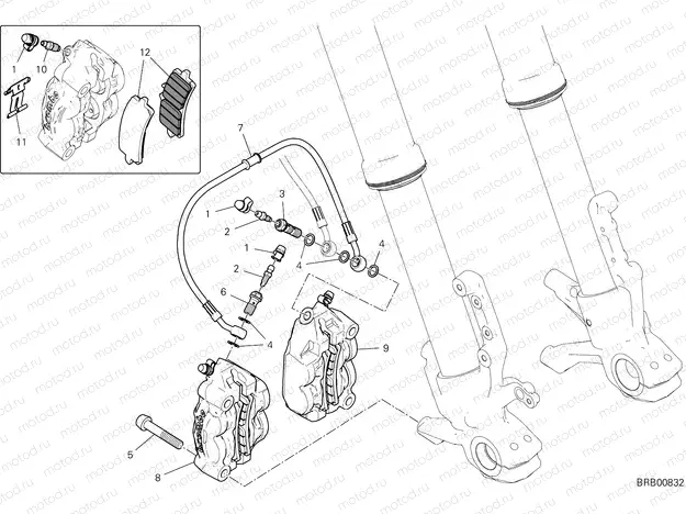 FRONT BRAKE SYSTEM