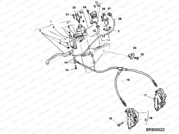 FRONT BRAKE SYSTEM » BRAKING SYSTEM