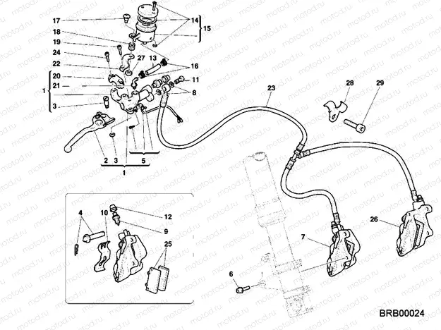 FRONT BRAKE SYSTEM » BRAKING SYSTEM