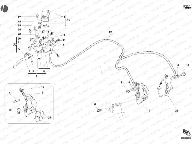 FRONT BRAKE SYSTEM » BRAKING SYSTEM