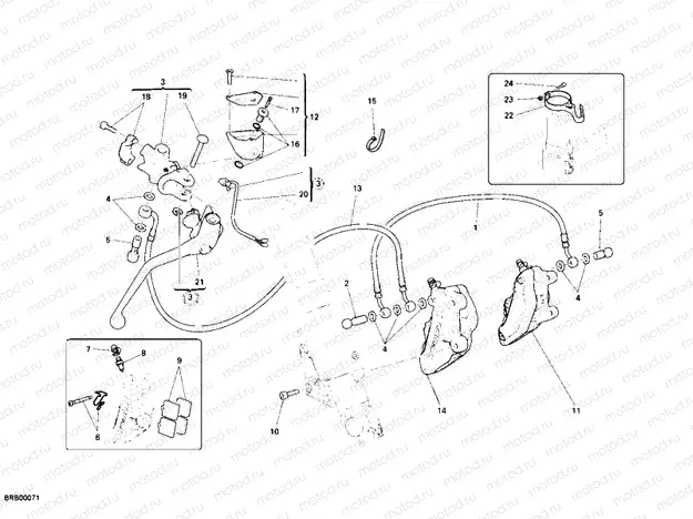 FRONT BRAKE SYSTEM » BRAKING SYSTEM
