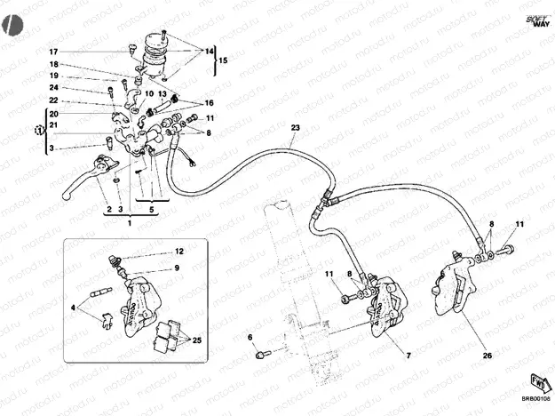 FRONT BRAKE SYSTEM » BRAKING SYSTEM