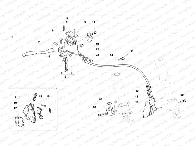 FRONT BRAKE SYSTEM » BRAKING SYSTEM