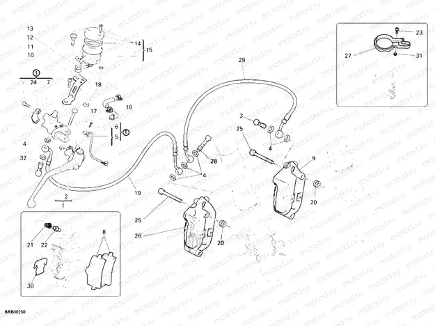 FRONT BRAKE SYSTEM » BRAKING SYSTEM