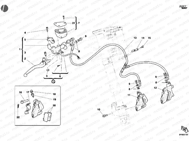 FRONT BRAKE SYSTEM » BRAKING SYSTEM